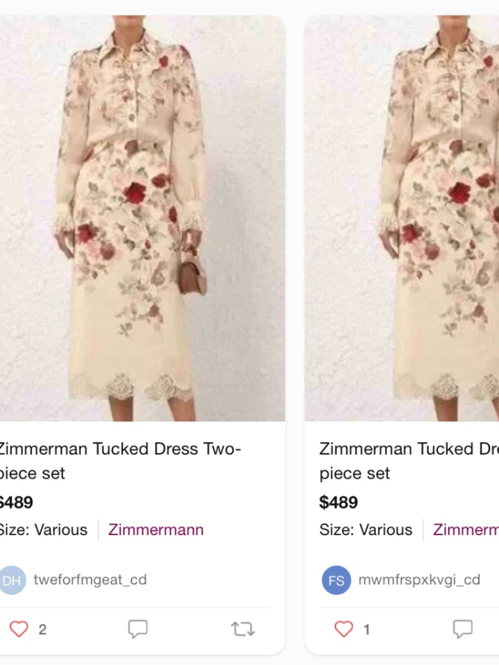 BEWARE Zimmermann fakes and scams